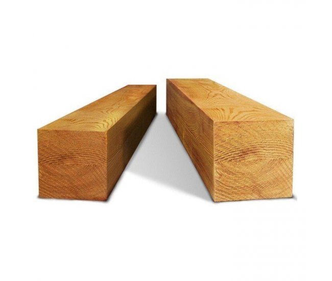 Брус обрезной из лиственницы 100х150х6000